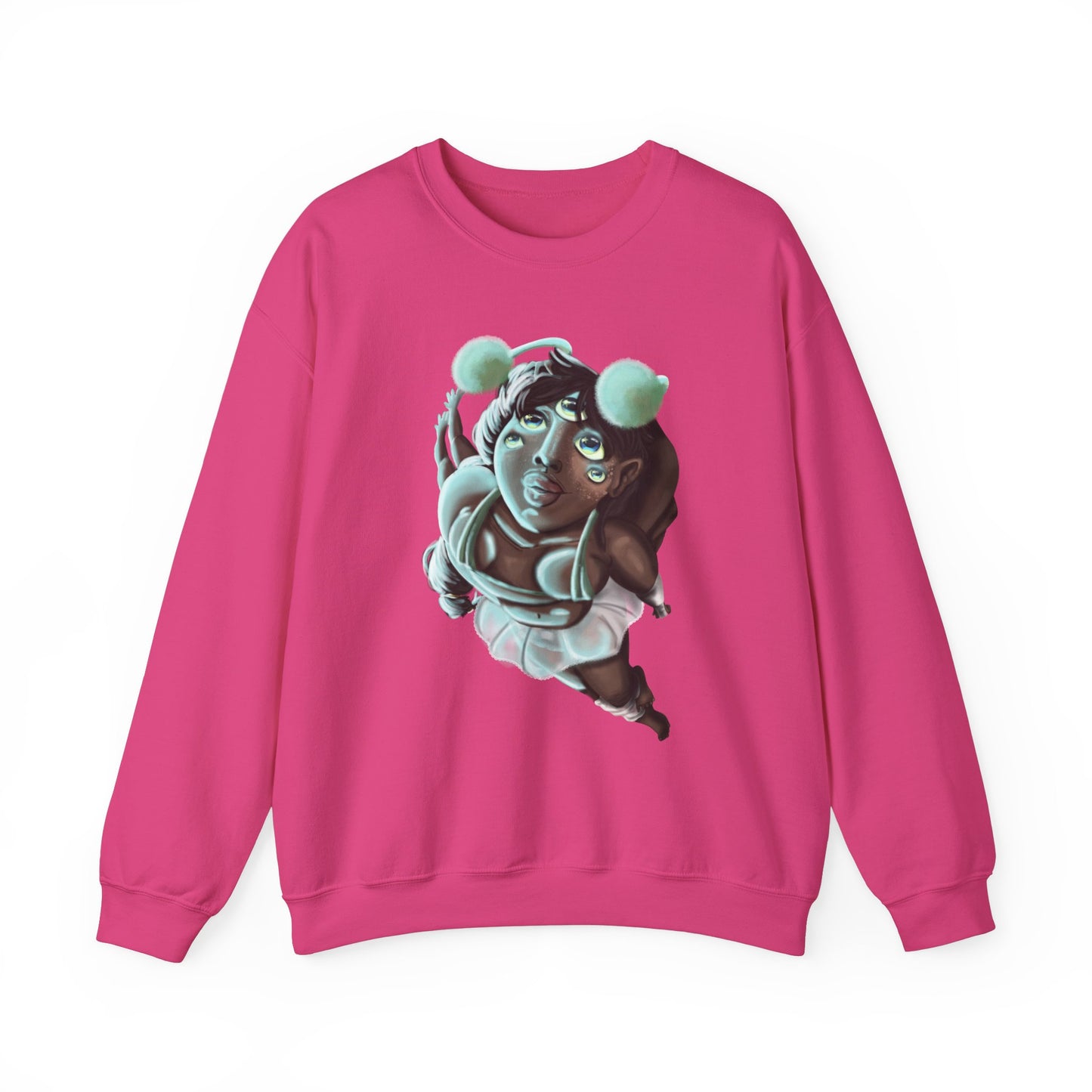 Whimsical Art Crewneck Sweatshirt for Cozy Days