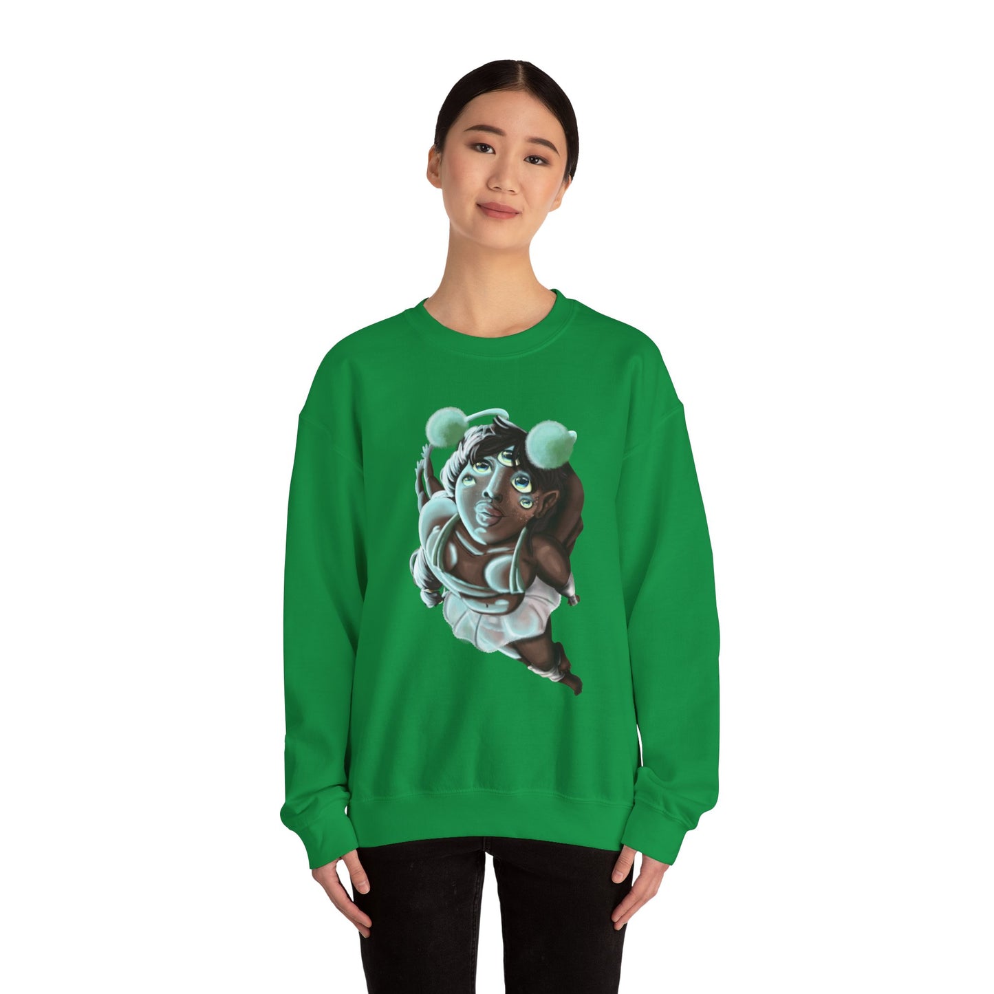 Whimsical Art Crewneck Sweatshirt for Cozy Days