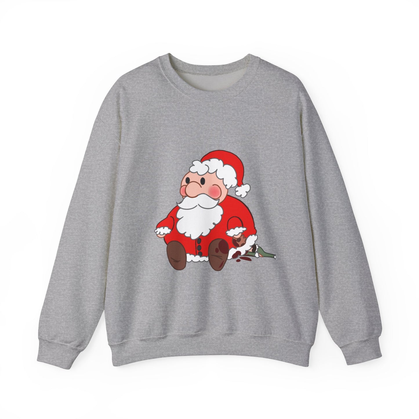 Cute Santa Claus Crewneck Sweatshirt - Cozy Holiday Style