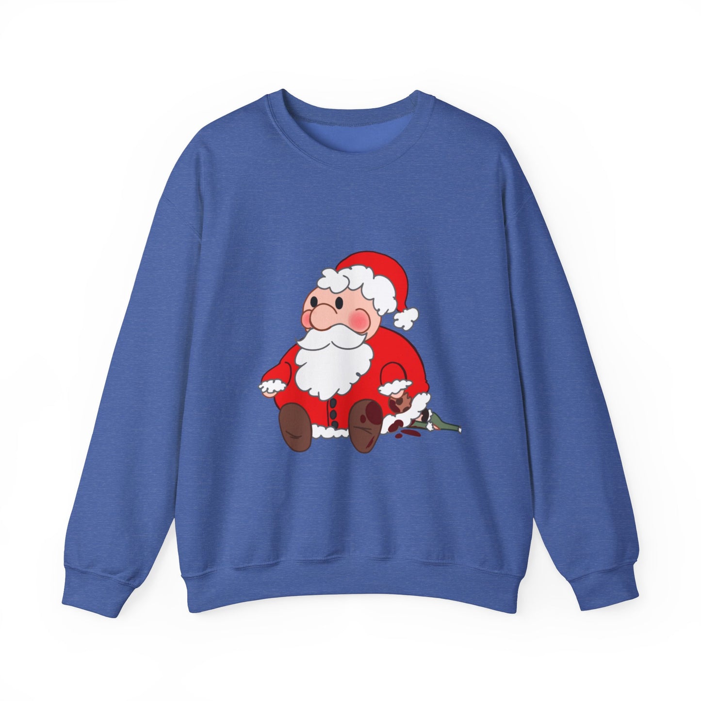 Cute Santa Claus Crewneck Sweatshirt - Cozy Holiday Style