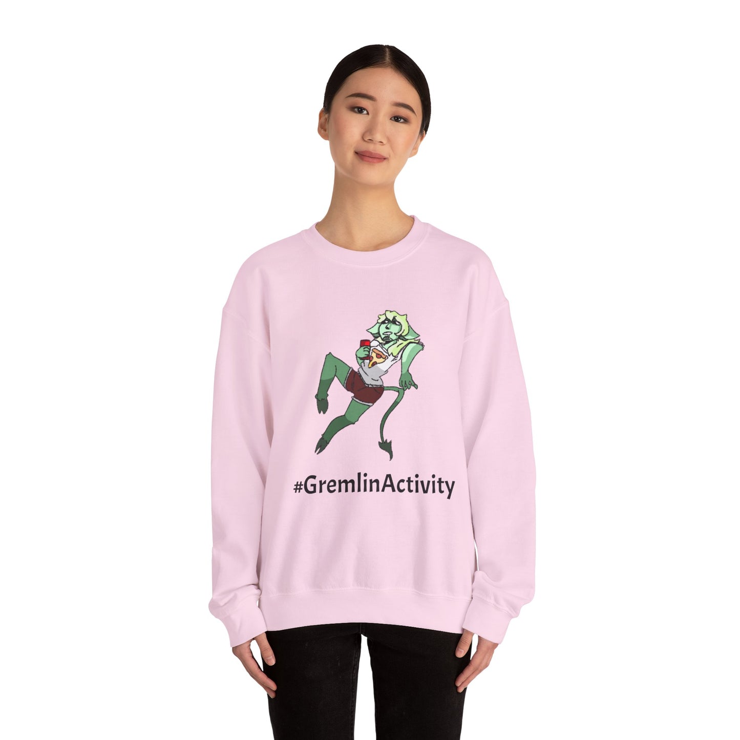 Funny Gremlin Activity Crewneck Sweatshirt - Unisex Heavy Blend™