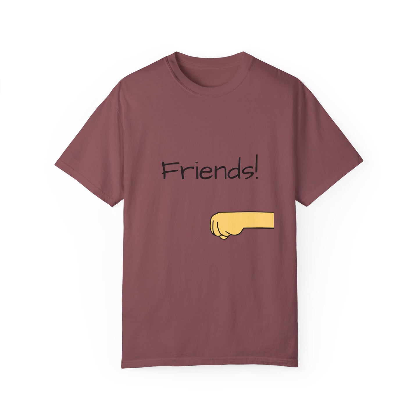 Friends Graphic Tee, Unisex Casual Shirt for Best Friends, Friendship Gift, Fun Everyday Wear, Comfortable Summer Top