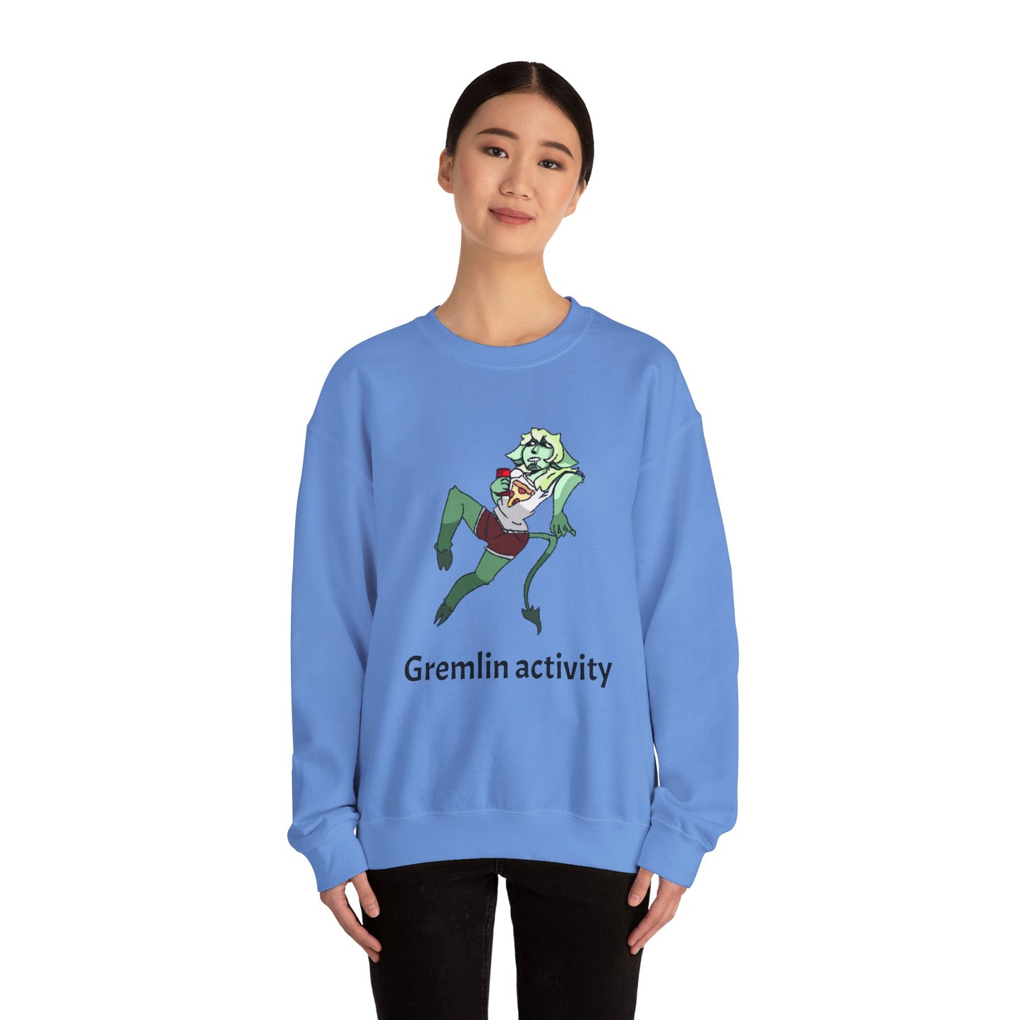 Funny Gremlin Activity Crewneck Sweatshirt - Unisex Heavy Blend™