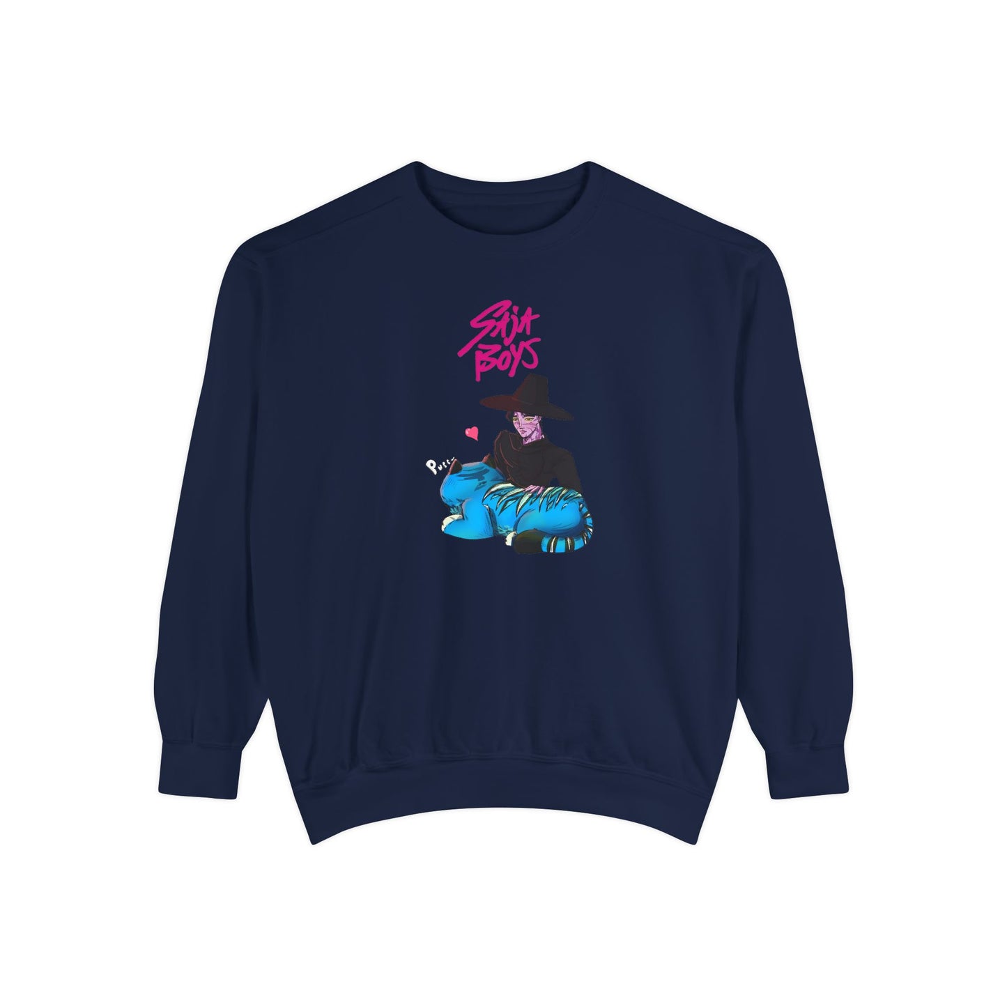 Jinu & Derpy- Garment-Dyed Sweatshirt