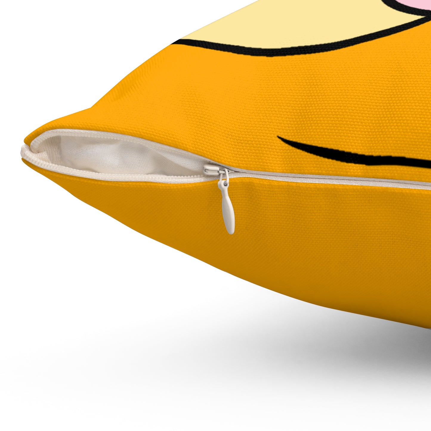 Spun Polyester Square Pillow