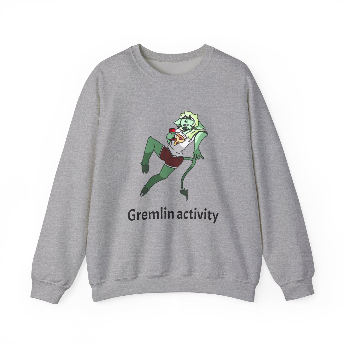 Funny Gremlin Activity Crewneck Sweatshirt - Unisex Heavy Blend™