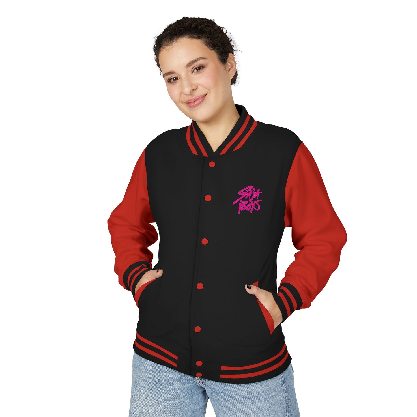 Saja Boys Unisex Heavyweight Letterman Jacket