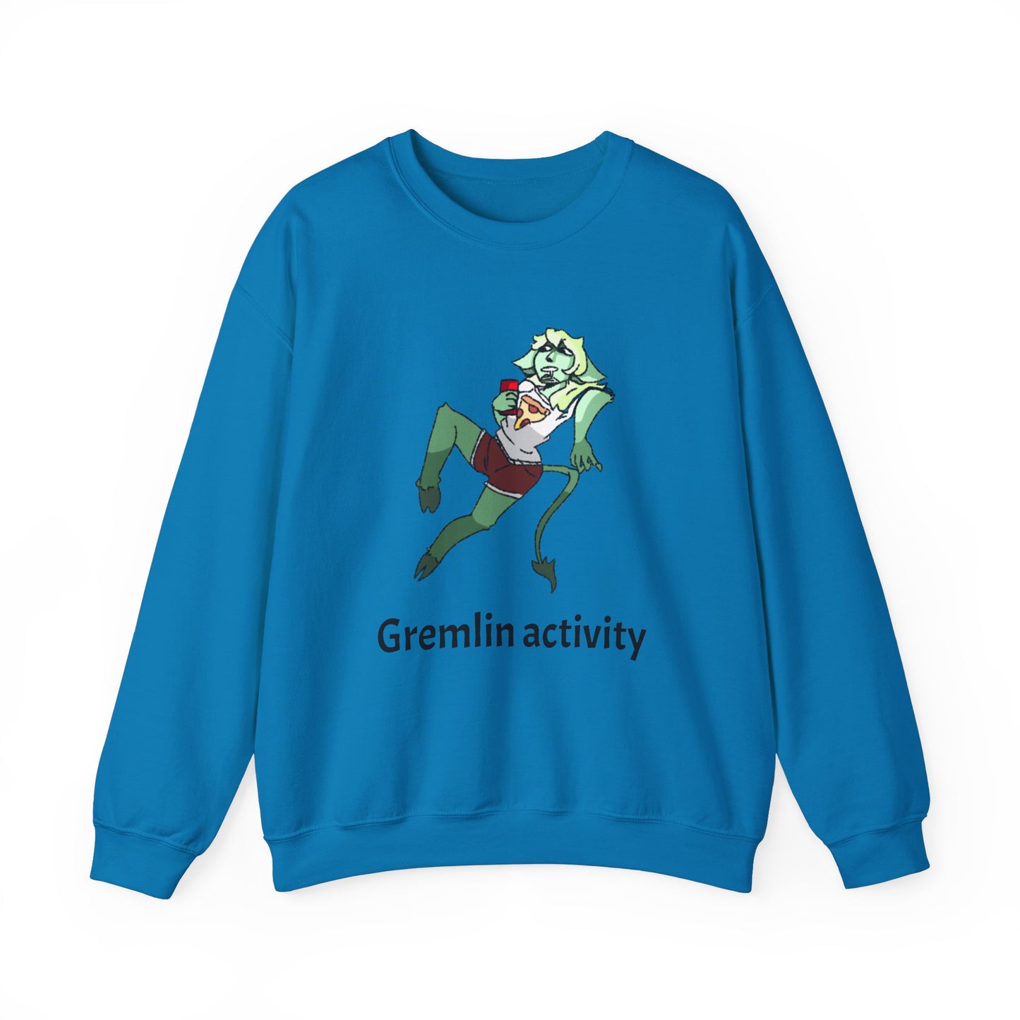 Funny Gremlin Activity Crewneck Sweatshirt - Unisex Heavy Blend™