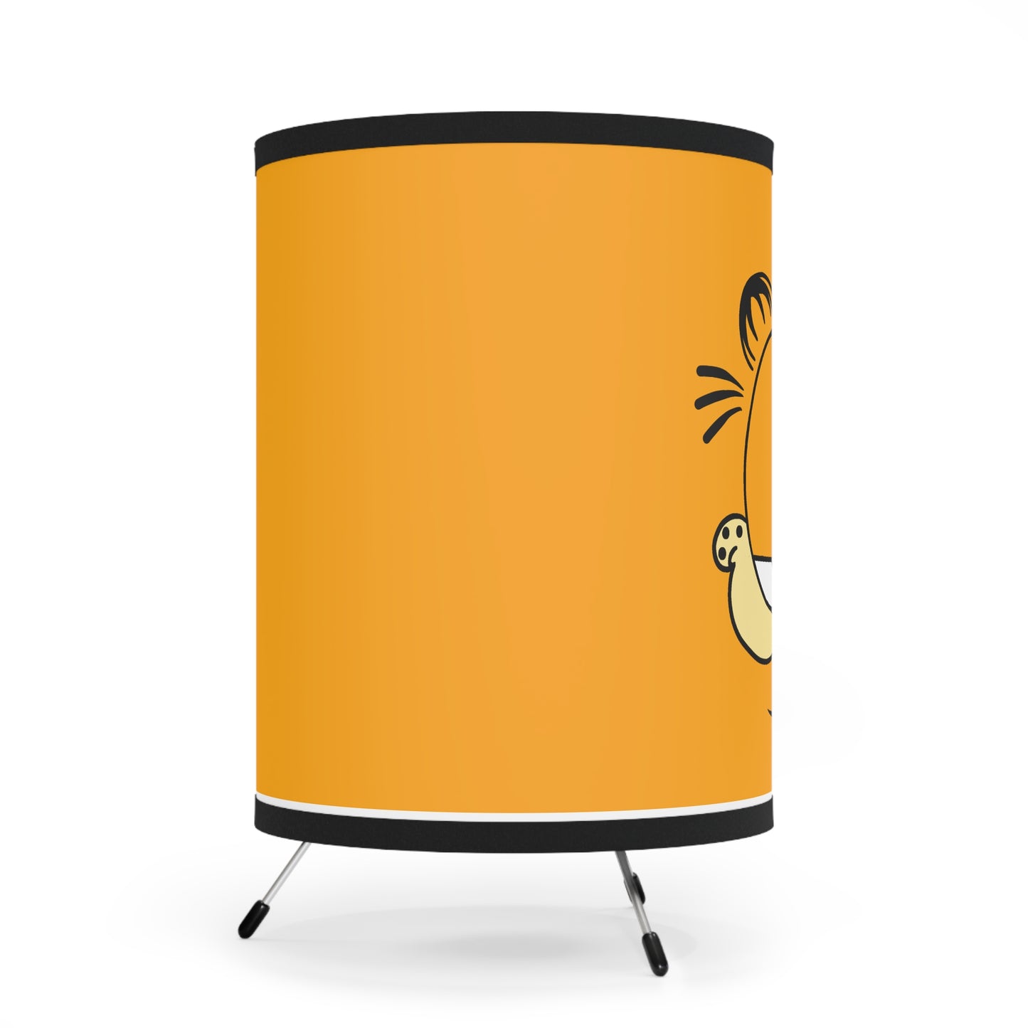 Tripod Lamp with High-Res Printed Shade, US\CA plug