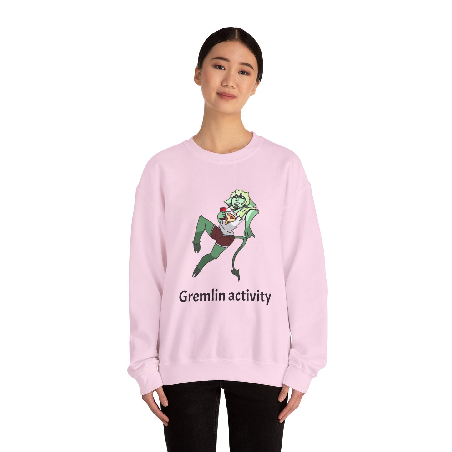 Funny Gremlin Activity Crewneck Sweatshirt - Unisex Heavy Blend™