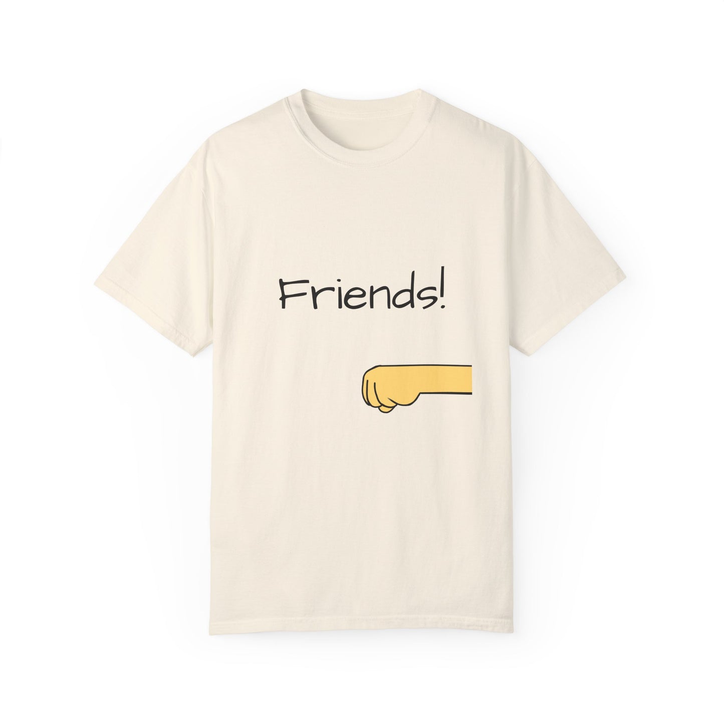 Friends Graphic Tee, Unisex Casual Shirt for Best Friends, Friendship Gift, Fun Everyday Wear, Comfortable Summer Top