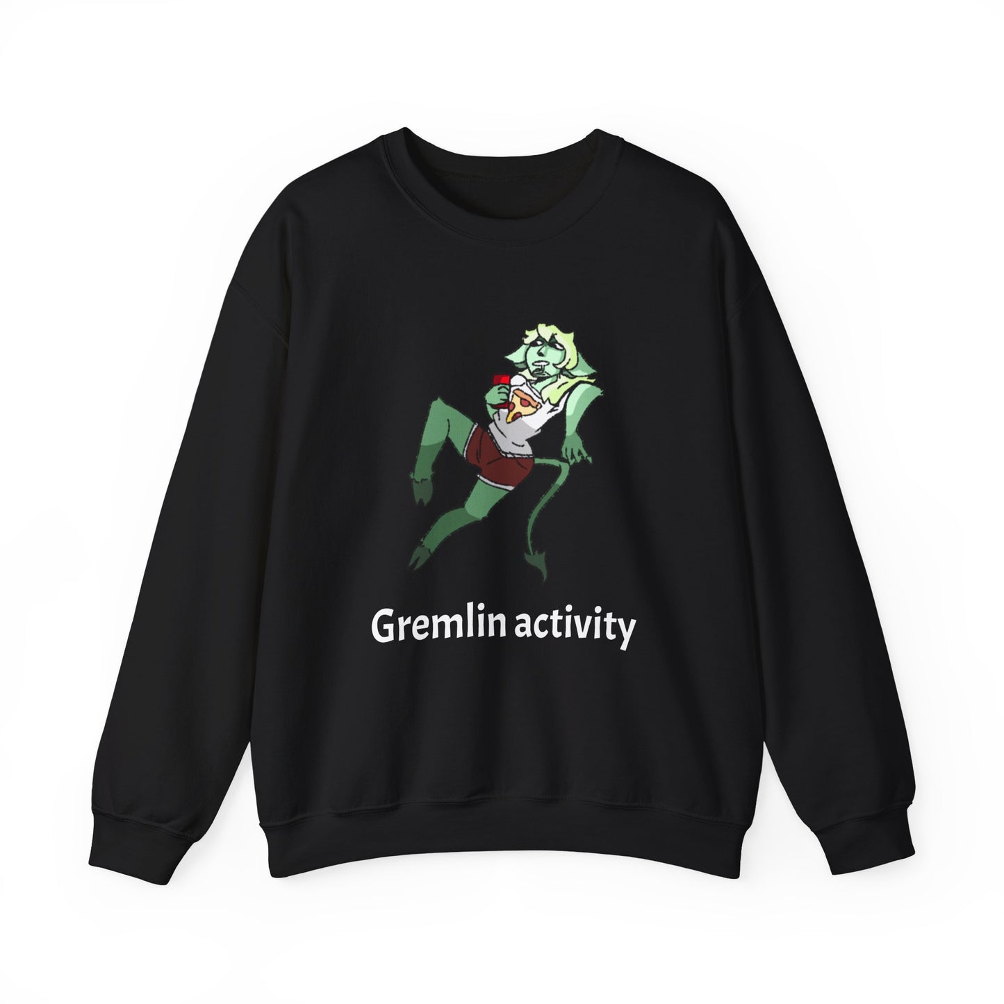 Funny Gremlin Activity Crewneck Sweatshirt - Unisex Heavy Blend™