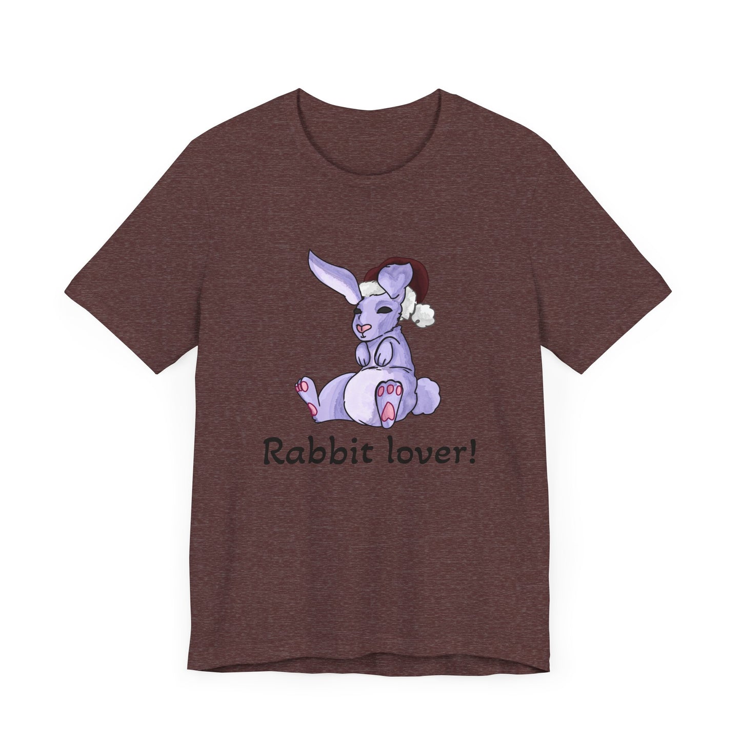 Cute Rabbit Lover Unisex Tee – Perfect Gift for Animal Lovers!